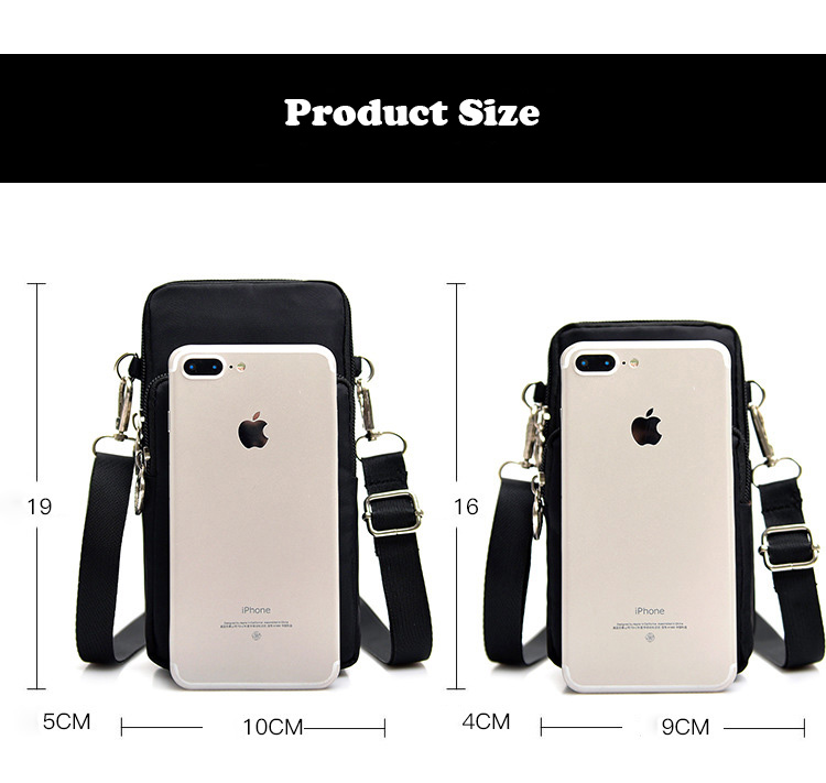 Universal Mobile Phone Bag For Samsung/iPhone/Huawei/HTC/LG Arm Shoulder Phone Pouch