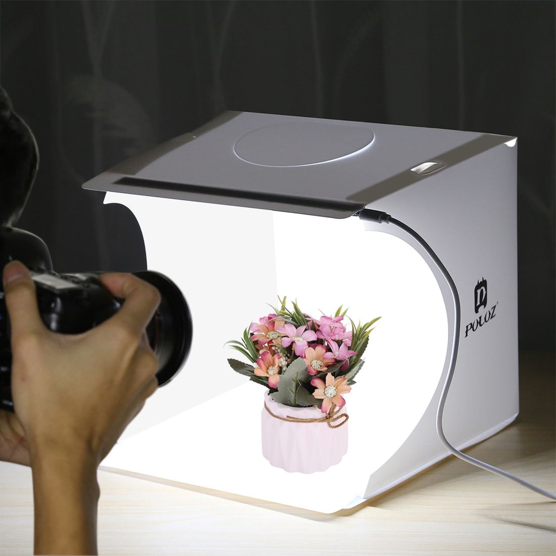 Habf5ead5f1f64036b74a6246cd9ca9947 8.7 inch Portable Photo Studio for Product Photography
