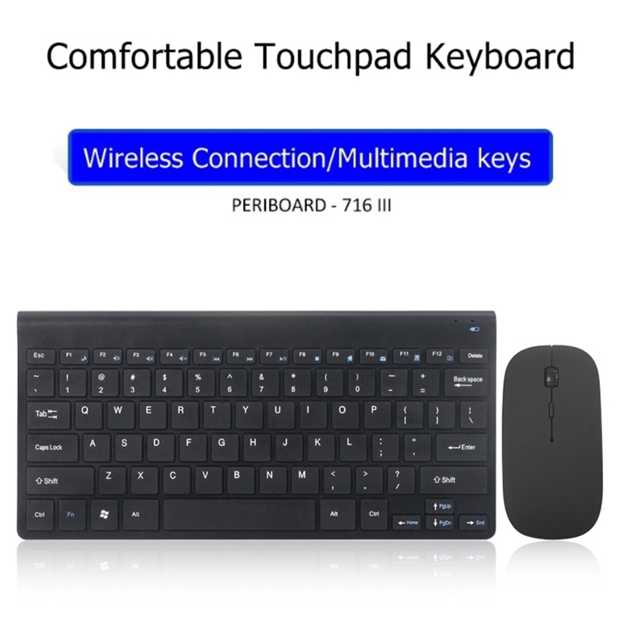 Rechargeable Wireless Keyboard Mouse 2 4G Full Size Thin Ergonomic And Compact Design For Laptop PC Rechargeable Wireless Keyboard Mouse 2.4G