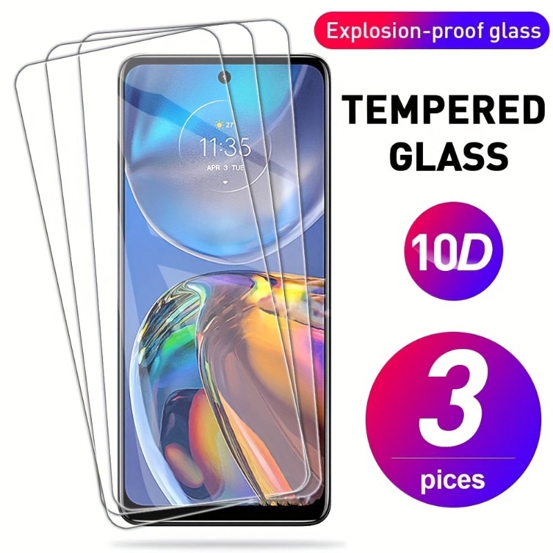 S6b300d80a6b948208c093ccc7de31f9aH 3Pcs Tempered Glass Screen Protector for Moto G53