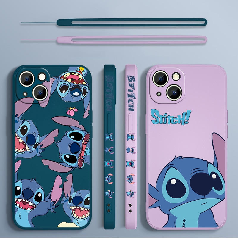 Stitch The Baby Disney Cover For Apple iPhone 15 14 13 12 11 Pro Max mini eTrader - Shop with discounts & offers