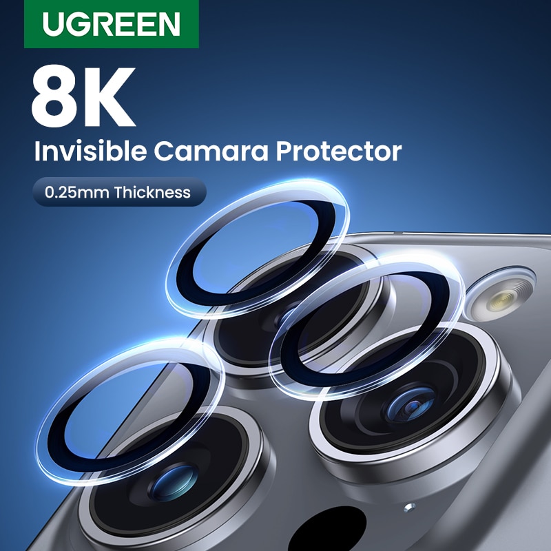 UGREEN Camera Lens Protector for iPhone 15 Pro Max Full Lens Glass for iPhone 15 Plus eTrader - Shop with discounts & offers