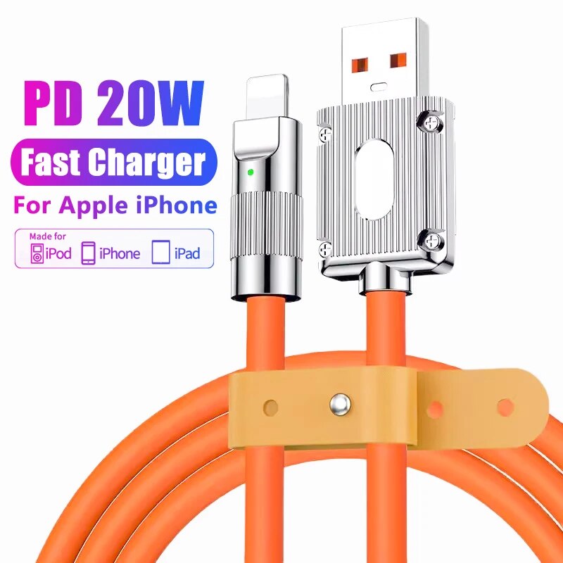 Original PD 20W Fast Charge Cable For Apple iPhone 14 13 12 11 Pro Max Mini eTrader - Shop with discounts & offers