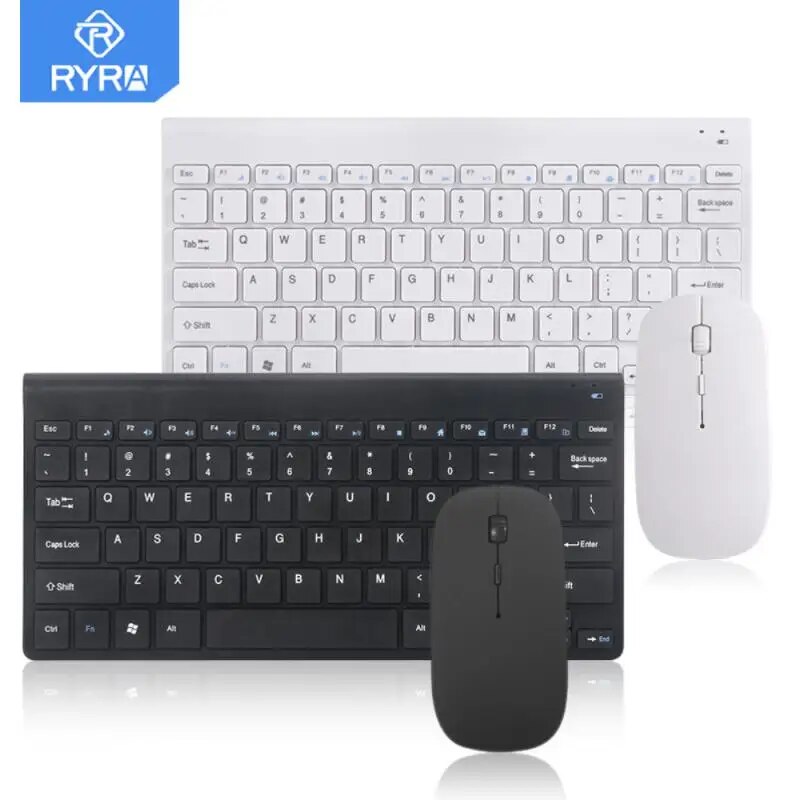 RYRA 2 4G Wireless Keyboard And Mouse Suit USB2 0 Portable Slim Design Ergonomic Keyboard And eTrader - Shop with discounts & offers