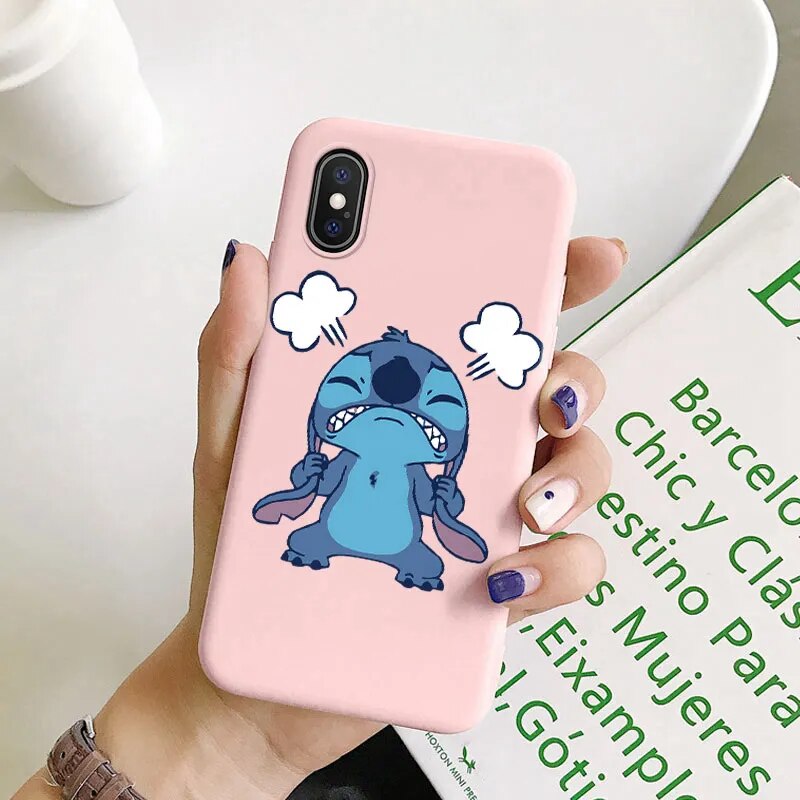 S23be81a0ca7b489e905cb621fb58ab1aC Stitch Case For iPhone Silicon