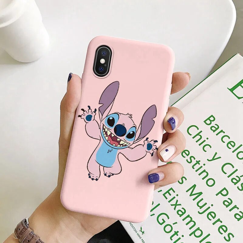 S7f9dd9b297ab4bde90bc611f9e8d9d98h Stitch Case For iPhone Silicon