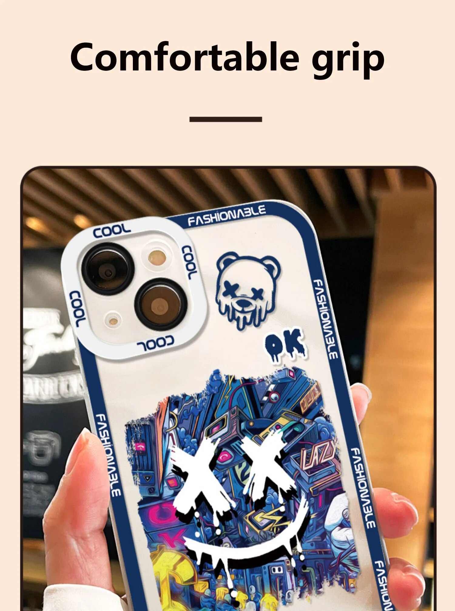 S88ac1e21b72e46199b5baf671367d0c5r Cartoon Graffiti Soft Clear Case For iPhone