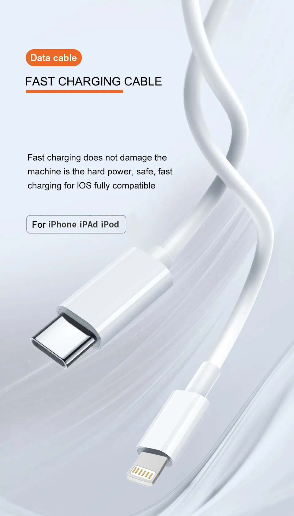 S9eced595fbd548acbfb38446d6b6cb09W 20W Fast Charger For iPhone 13 12 11 14 Pro Max Plus X XR XS USB Type C Fast Charging Charger Cable Accessories
