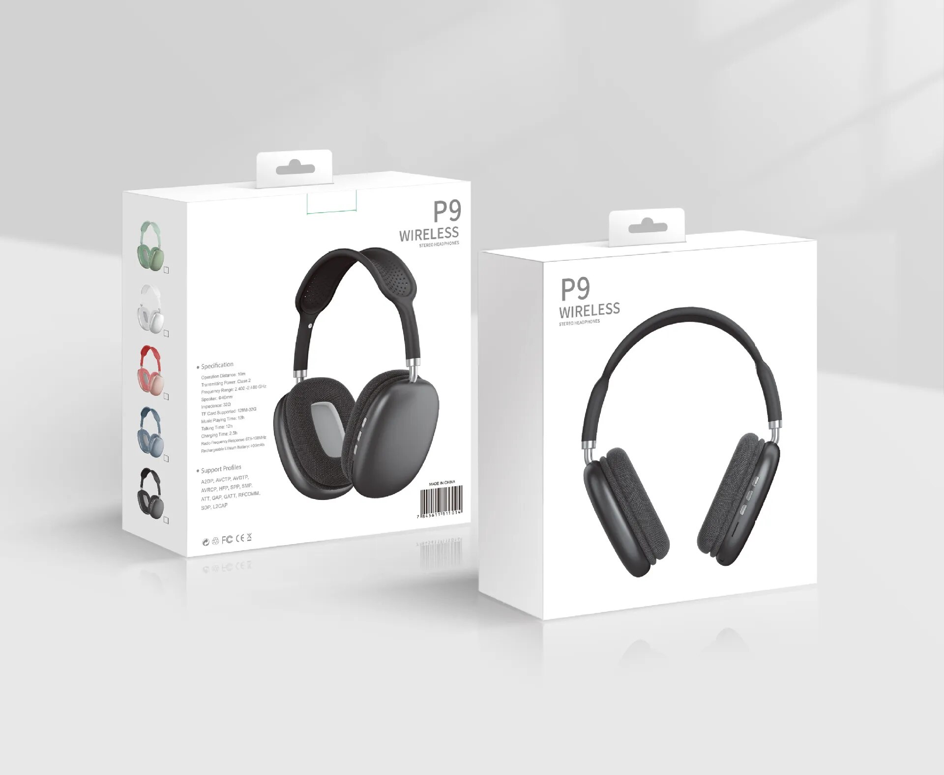 Sb0612535a4c542fd8557d3ff98d1f4501 Air Max P9 Pro Wireless Bluetooth Headphones Noise Cancelling Mic