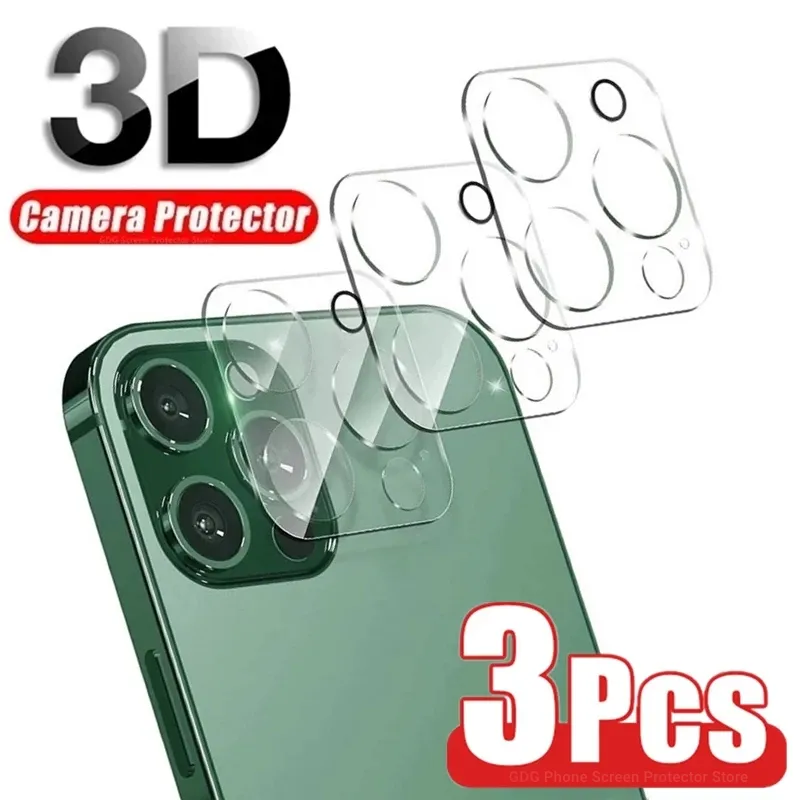 3D HD Back Camera Glass Protectors for iPhone 13 11 12 Pro Max 13Mini Lens Protective eTrader - Shop with discounts & offers