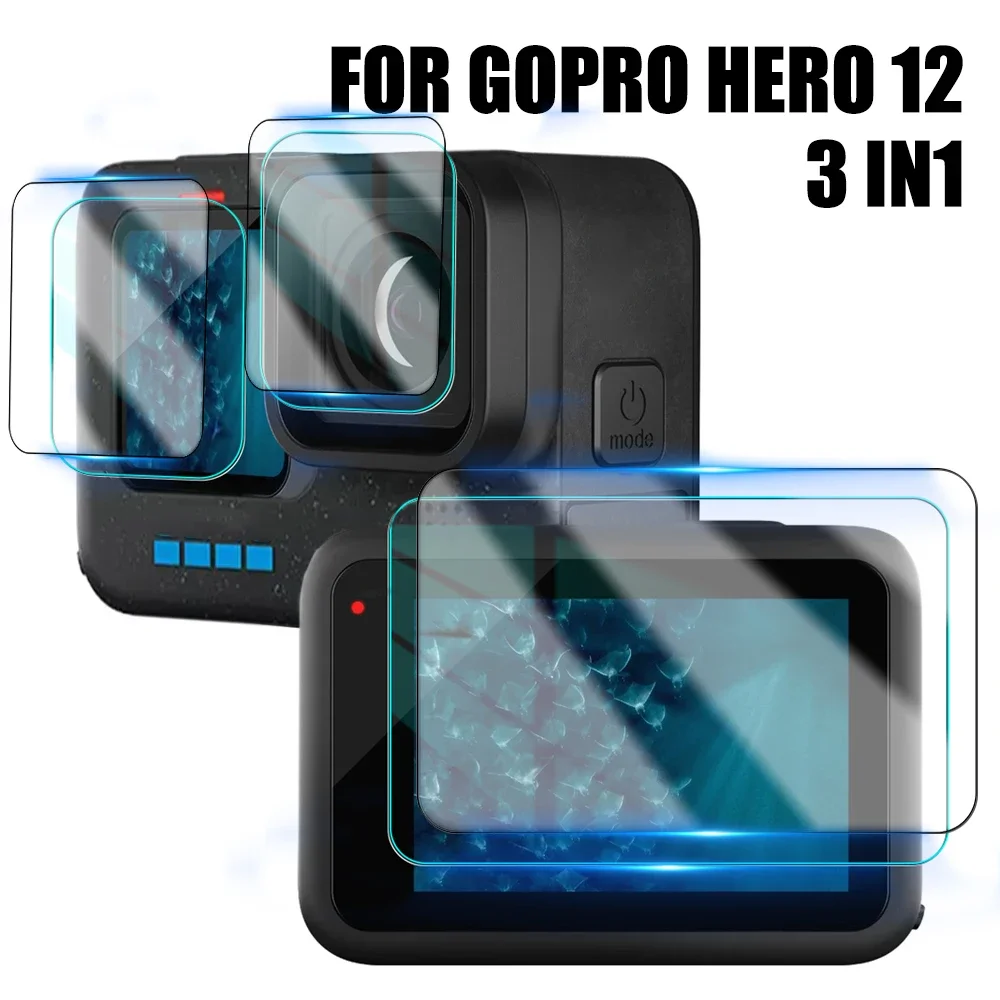 S4ad1fbe422894179bba674da7cd633da0 Tempered Glass Screen Protectors for GoPro Hero 12 Sports Action Camera