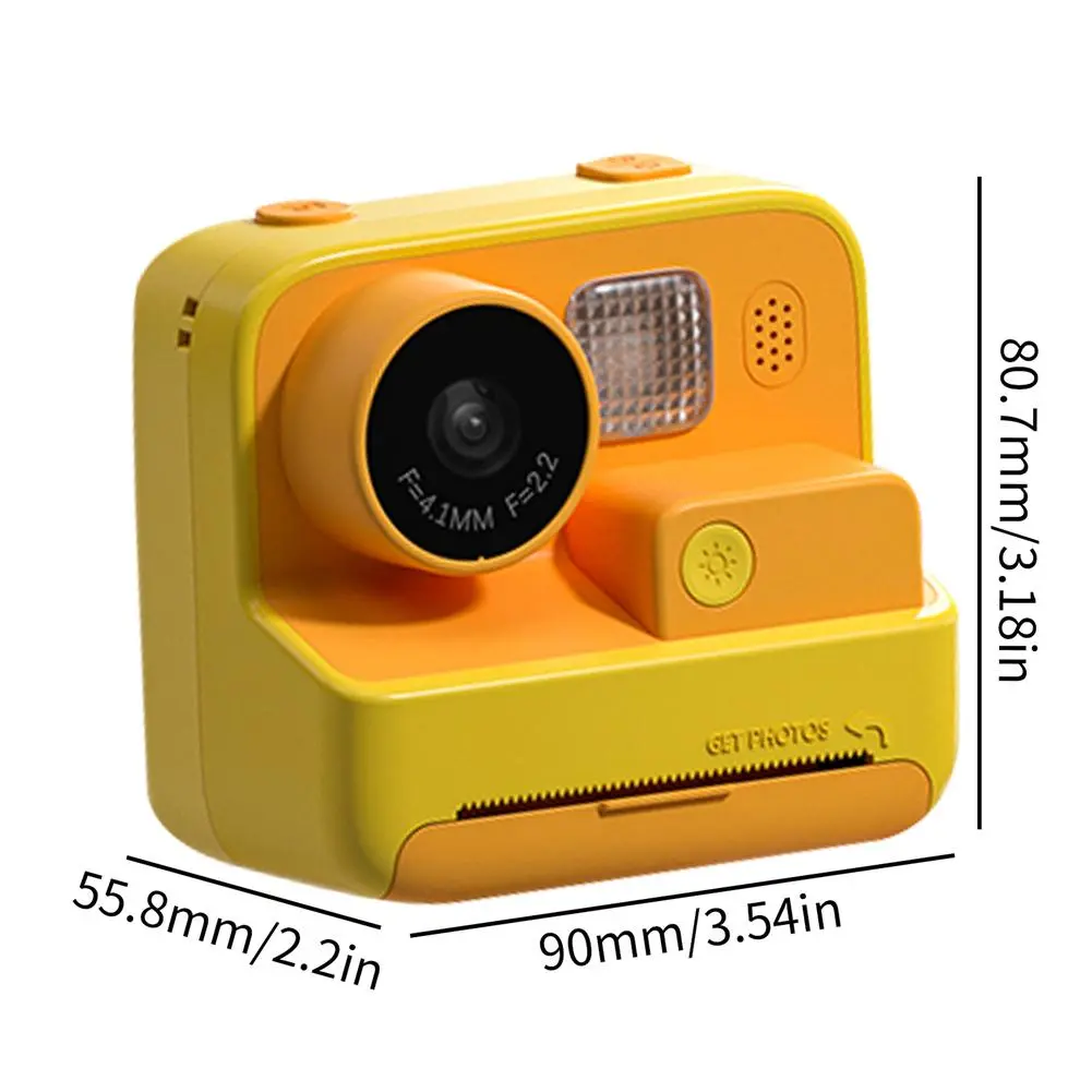 Sa7b57b09b5e54c60b1d25168fead4ee27 Instant Print Kids Camera 2.0" 1080P Video Photo with Thermal Print Paper